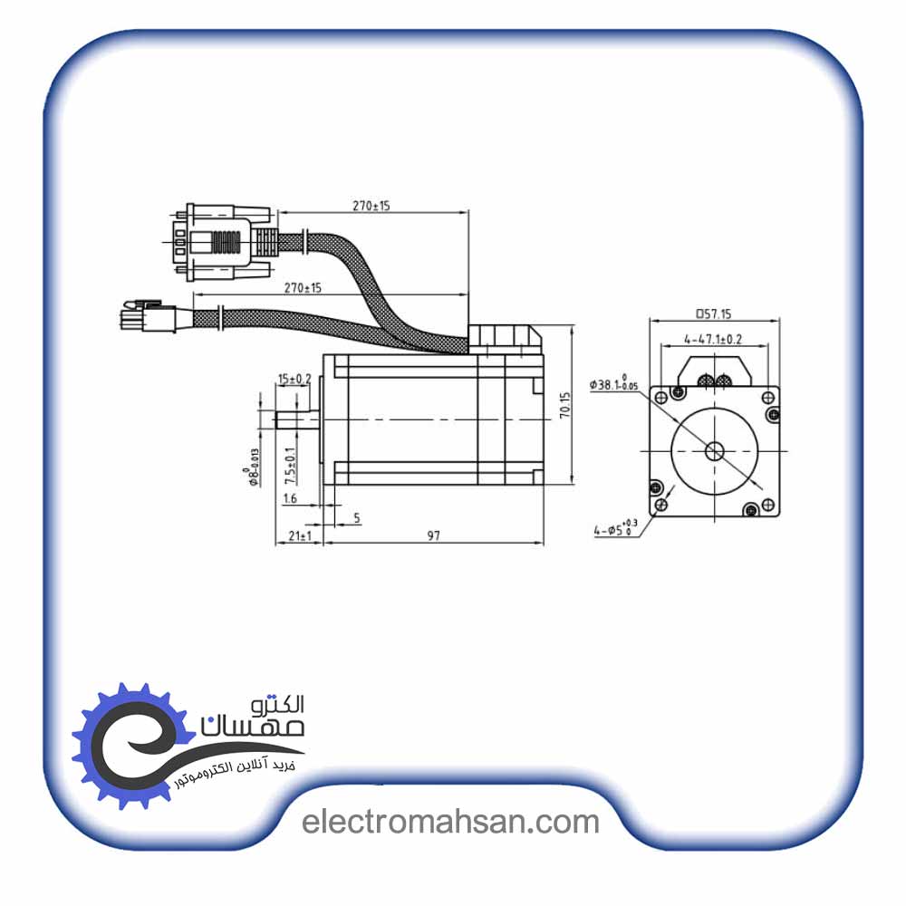 کاتالوگ استپ موتور ES-M32320