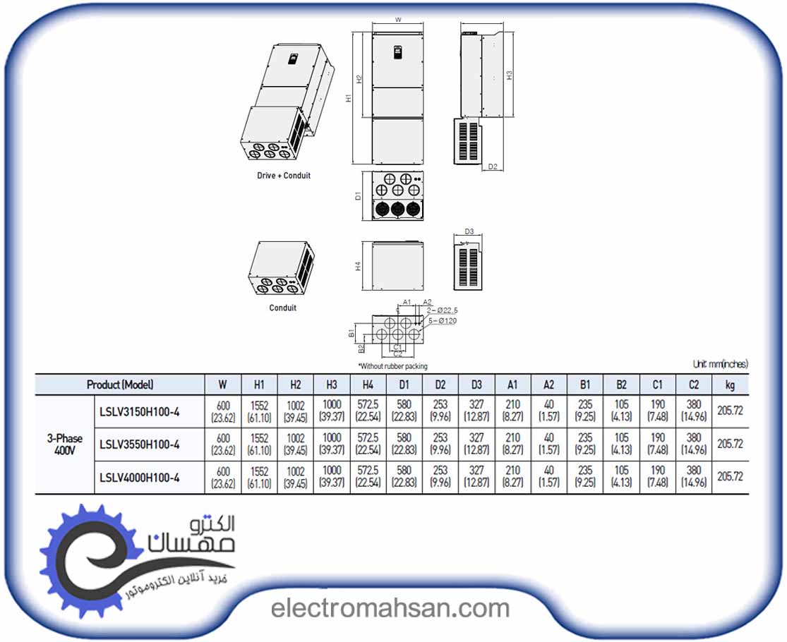 LS LSLV3150H100 4COFD 2