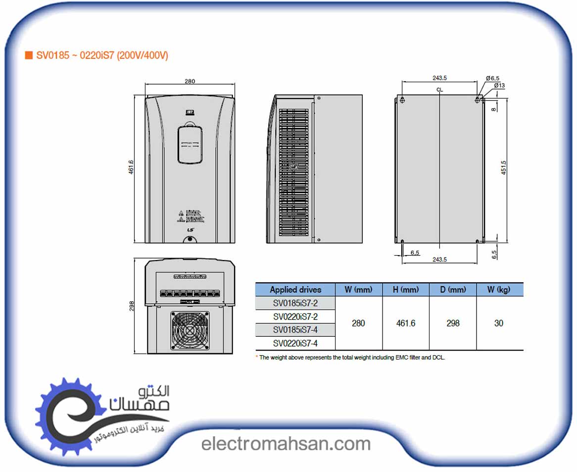 LS SV0185IS7 4NOFD 2