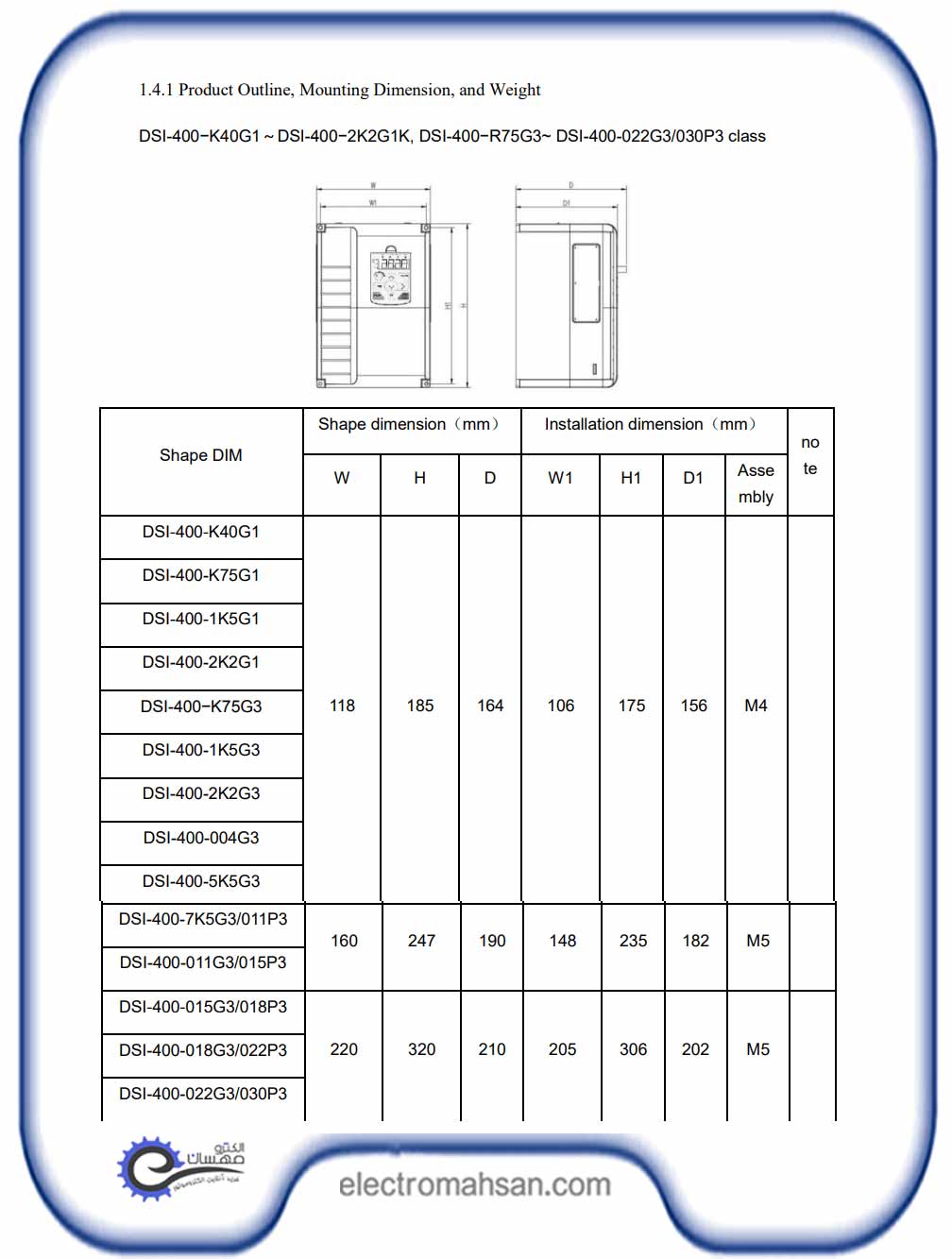 dsi400 6 1