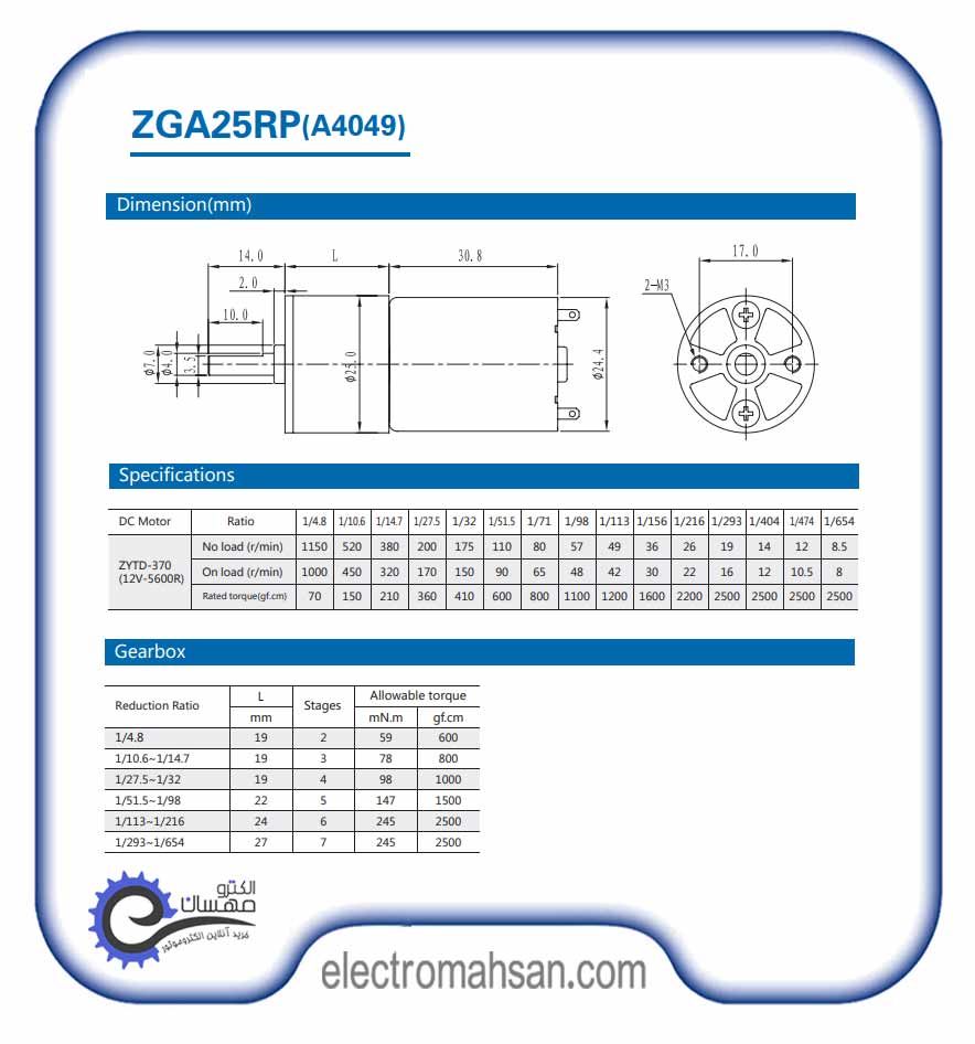 ZGA25 3