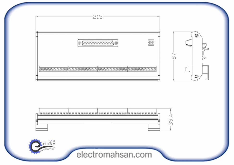ماژول توسعه دلتا مدل DVPAETB-ID32A DVPAETB OR32A