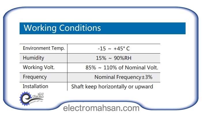 شرایط کاری 60ktyz