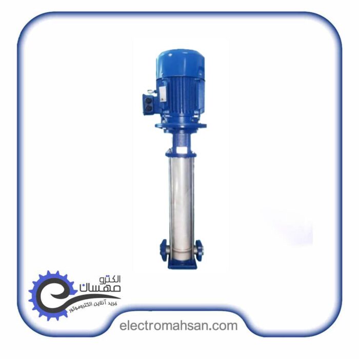 الکتروپمپ طبقاتی عمودی دیزل ساز 3 اسب 62 متر سری DVM10-6T ساخت ایران - Image 2