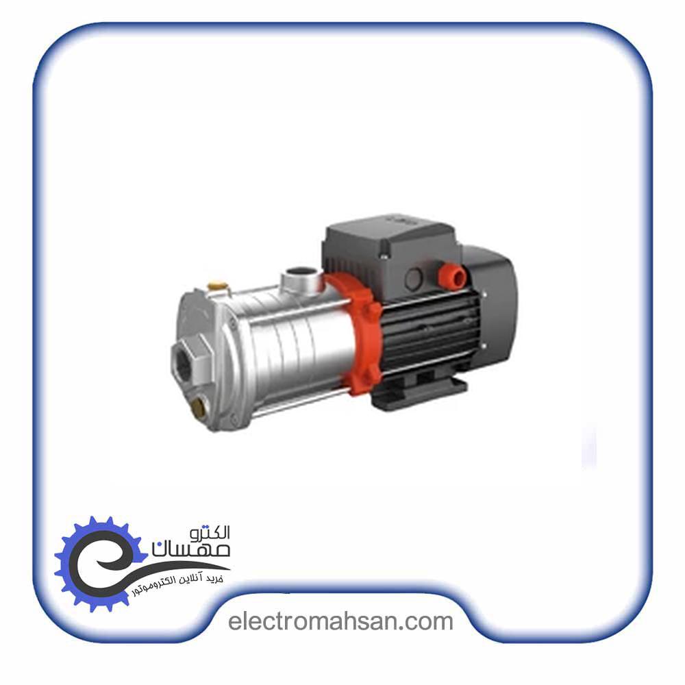 پمپ افقی طبقاتی تمام استیل لئو 1.5 اسب 48 متر تکفاز مدل ECHm 4-50S ساخت چین